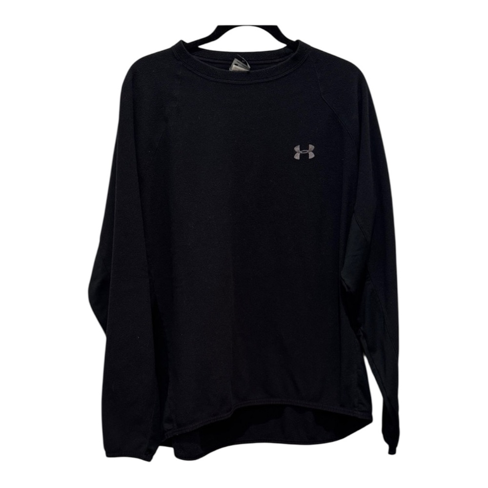Under Armour Fleece Black Sweatshirt Size XL